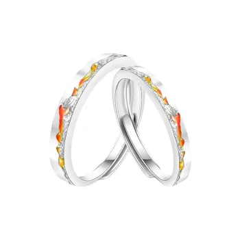 Royal Dragon Mirror S925 Silver Rings Unisex