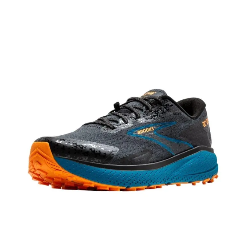 Brooks Divide 5 Ebony Blue Sapphire Orange-2