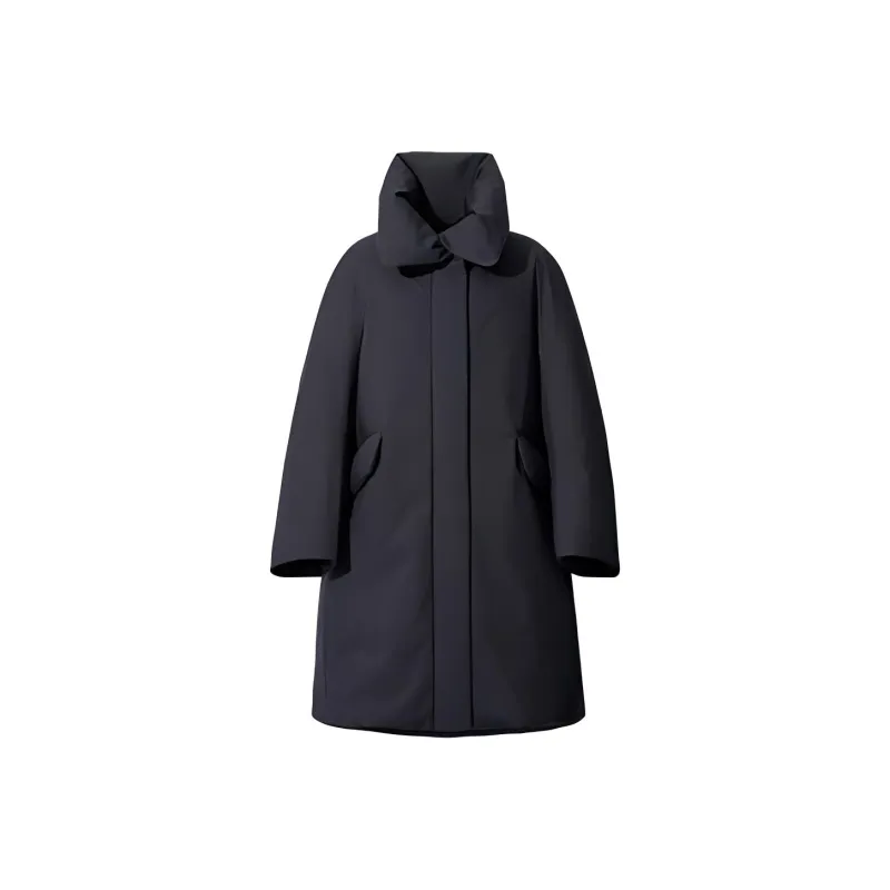 UNIQLO Down Jackets Women's Navy Blue-0