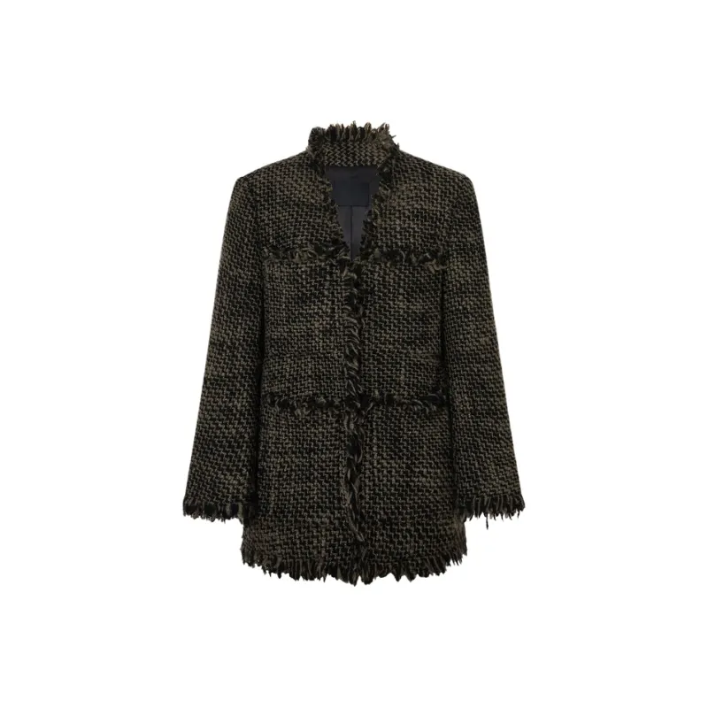 MOCO Jackets & Coats Women's Mixed Color Tweed-0