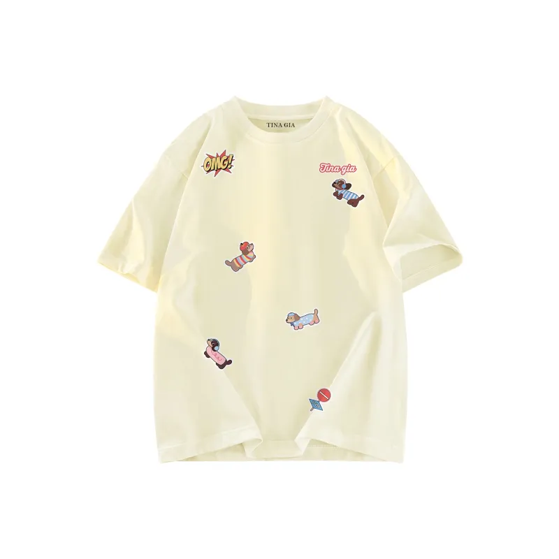 TINA GIA T Shirts Unisex-16