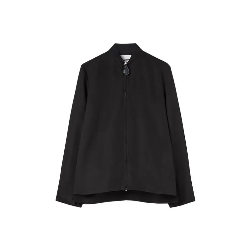 JIL SANDER Long Sleeved Zipped Shirt-0