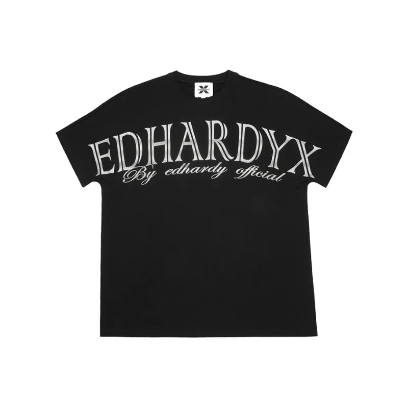 ED HARDY X T Shirt Unisex Black-0