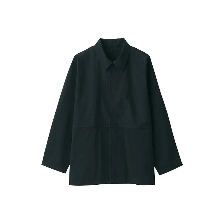 MUJI Jackets Coats Unisex Black-0