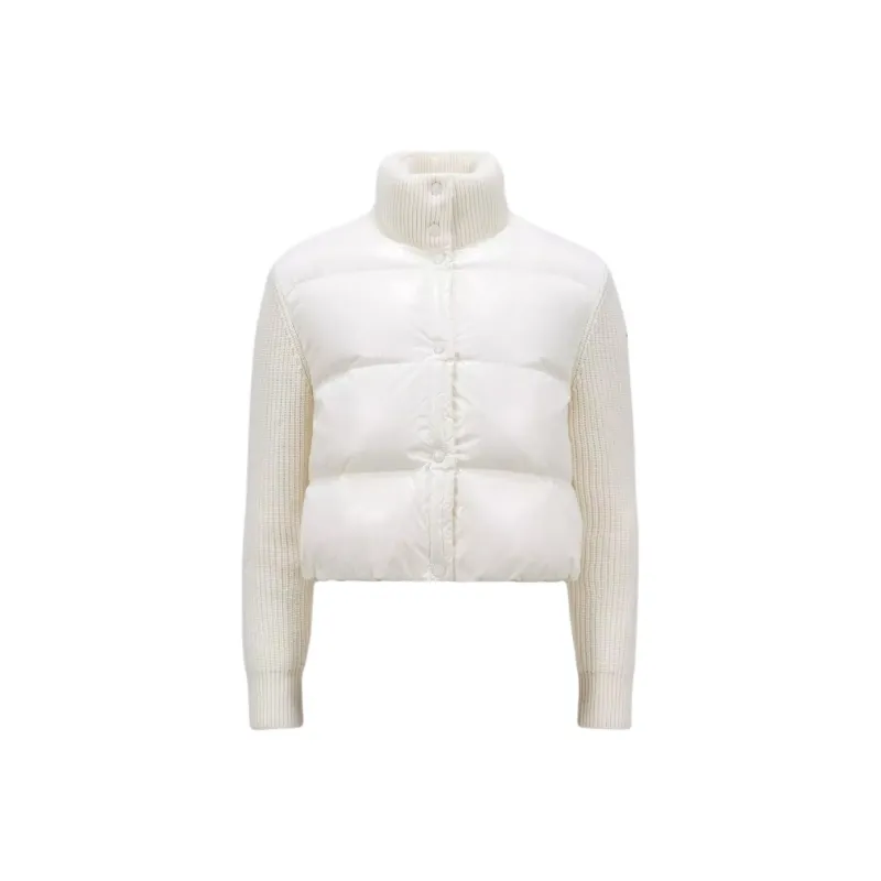 Moncler Quilted Wool Cardigan-0