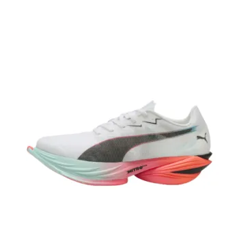 PUMA Fast R Nitro Elite 3 White Glowing Red Mint