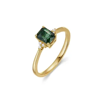 IL&CO. Natural Tourmaline Rings Women's