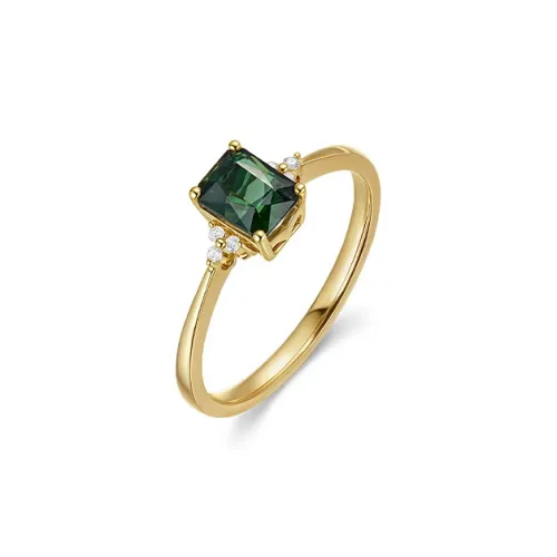 IL&CO. Natural Tourmaline Rings Women's
