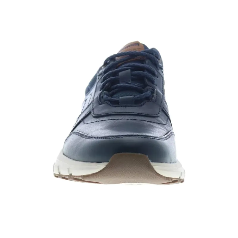 ROCKPORT Reboundx Ubal Abrasion Resistant Low Top Casual Shoes Men's Marine Blue-2