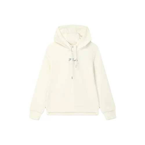 FILA Sweatshirts Women's Porcelain White