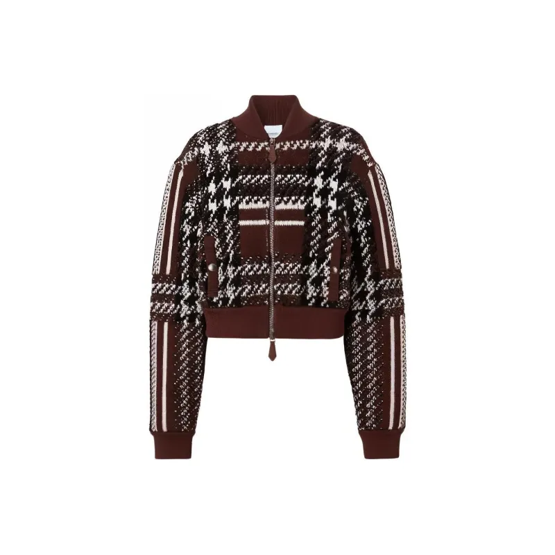 Burberry Jackets Women's Burgundy-0