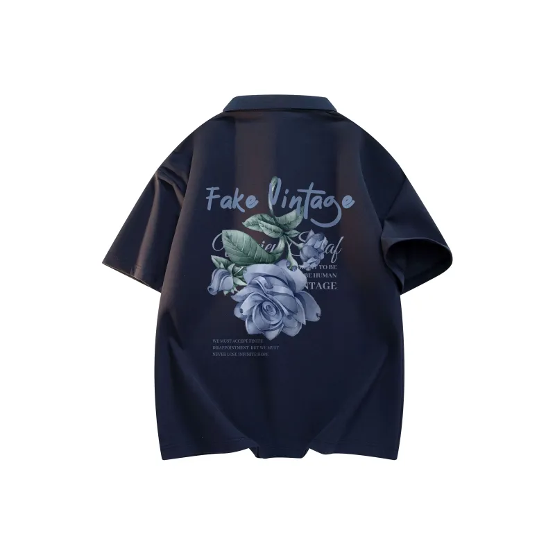 FAKE VINTAGE Polo Shirts Unisex-14