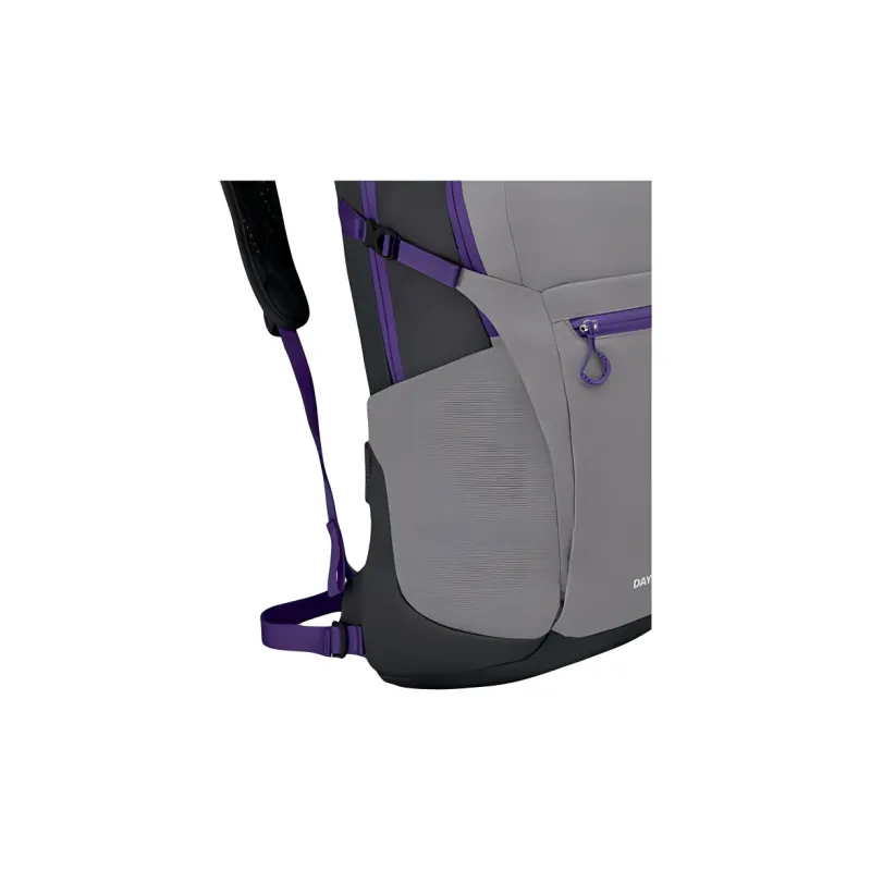 OSPREY Recycled Polyester Outdoor Mountaineering Bag Backpack Regular Unisex Gray & Purple-2
