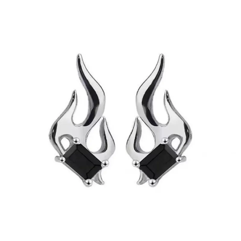 Universe Search Alloy Stud Earrings Unisex-0