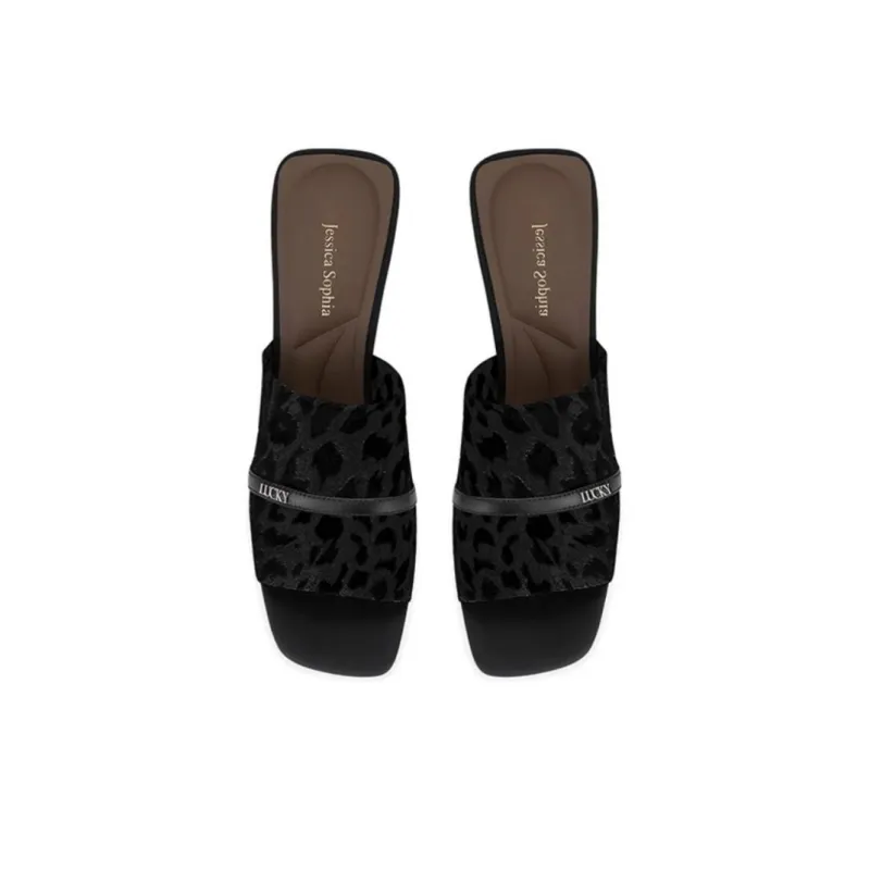 JESSICA SOPHIA Rubber Sole Slip Resistant Abrasion Resistant Slide Slippers Women's-4