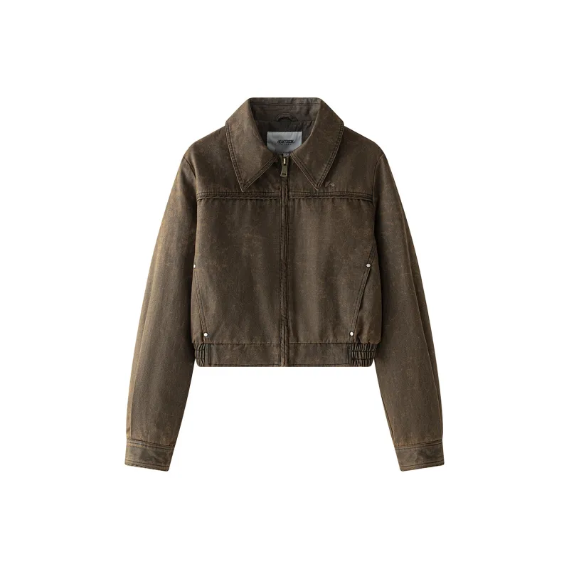 Heartboon Jackets & Coats Women's Brown-0