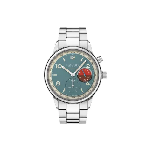 NOMOS Automatic Mechanical Movement Unisex Watch 40mm Blue Dial Stainless Steel Watch Case Stainless Steel Watchband
