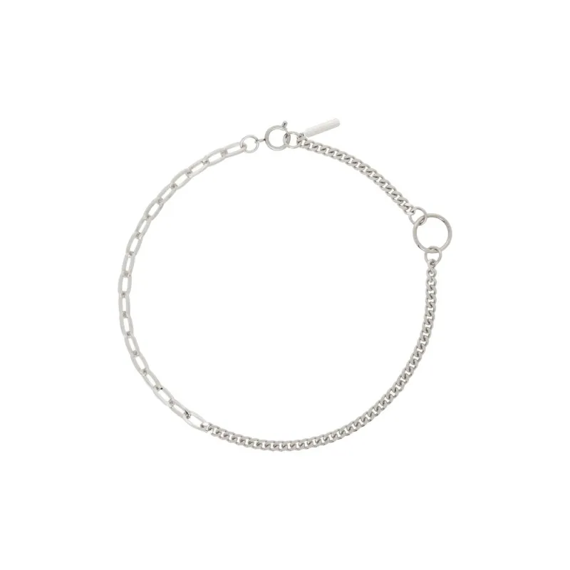 JUSTINE CLENQUET Palladium Silver, Brass Necklaces Unisex Silver-0
