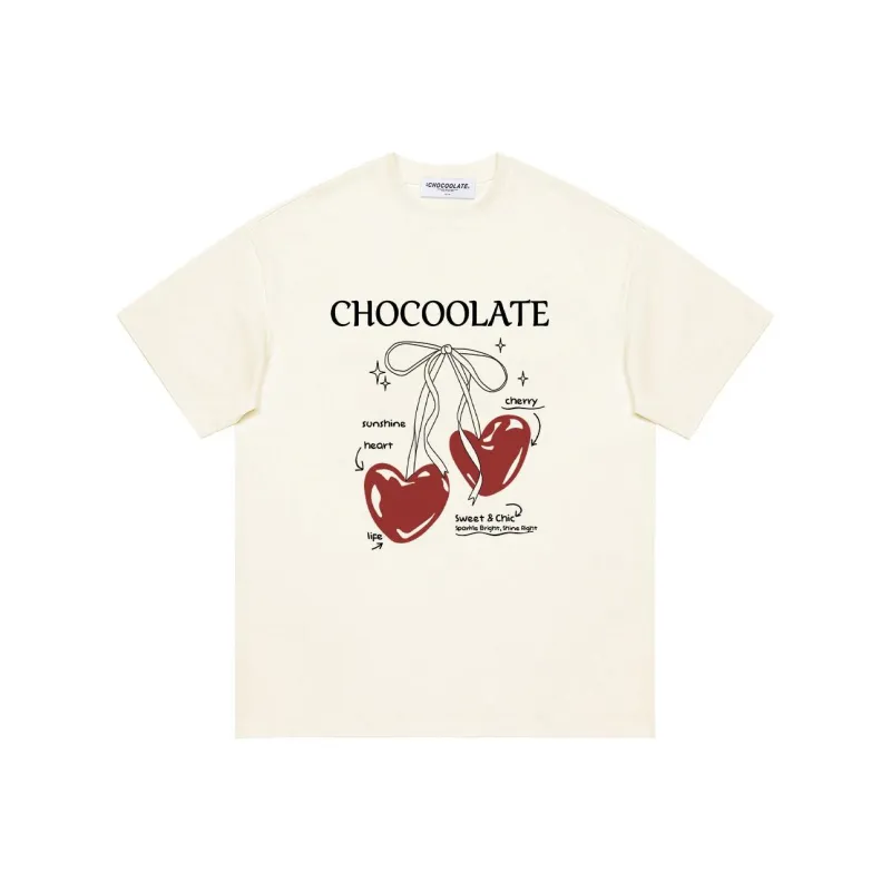  CHOCOOLATE T Shirt Women's IVX/Apricot-0