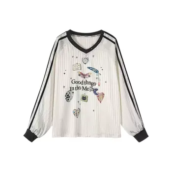 STARFEI T-Shirts Women's White