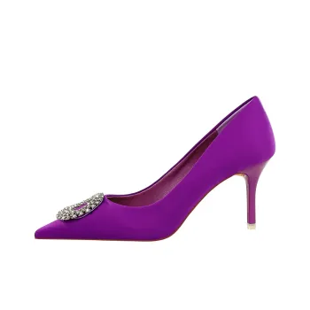 QITUMAUL Slim Heel High Heels Women's