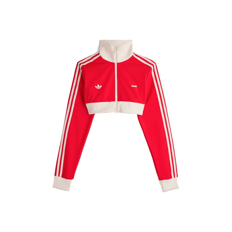 Adidas X Avavav Cropped Track Top 'Better Scarlet'-0