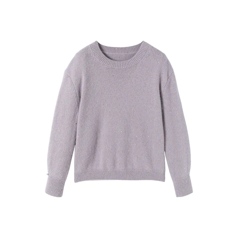 XIANGYING Knitwear Women's Purple-0