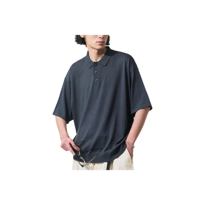 FREAK'S STORE Polo Shirt Unisex Charcoal Gray-0