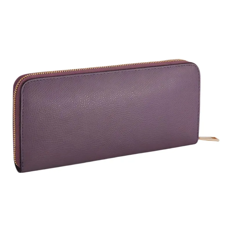 Furla Leather Wallet Regular Women's Purple-1