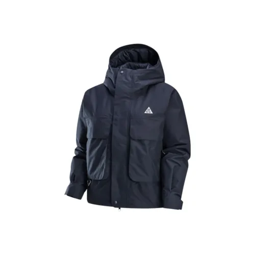 Nike ACG Collection Storm FIT Skull Peak Jackets Coats Women's Coal Black/Black/Peak White