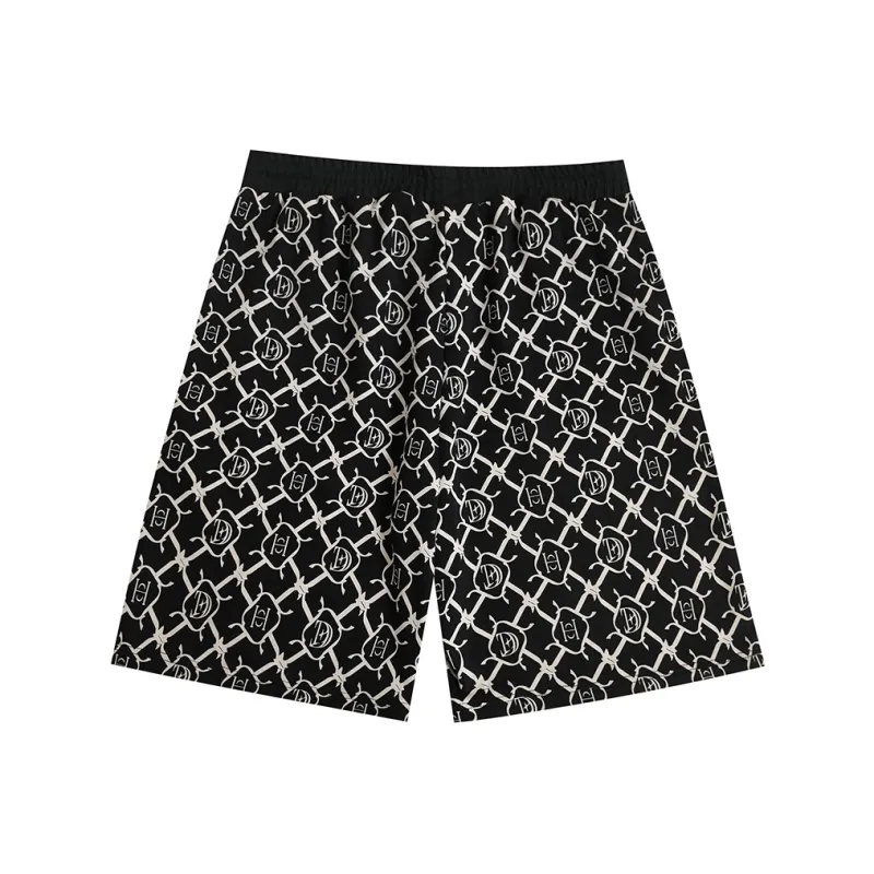 HARDY HARDY Casual Shorts Unisex Black-1