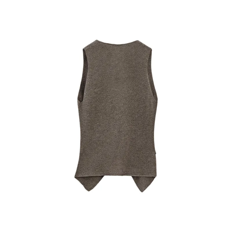 Massimo Dutti Tank Top Women's Brown-1