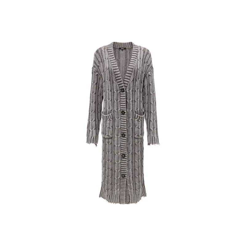 ONLY Knitwear Women's Plain Gray-0
