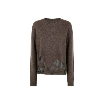 UMA WANG Cut Out Knitted Jumper