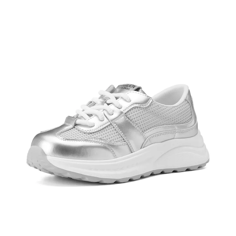 GOLDLION Cushioning Abrasion Resistant Breathable Low Top Casual Shoes Women's-7
