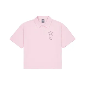 New Balance Polo Shirt Women's Pink