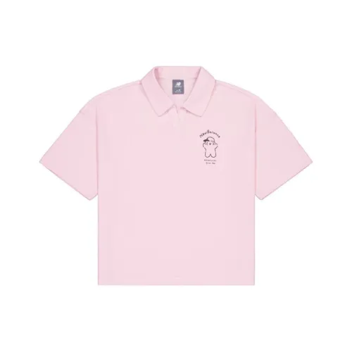 New Balance Polo Shirt Women's Pink