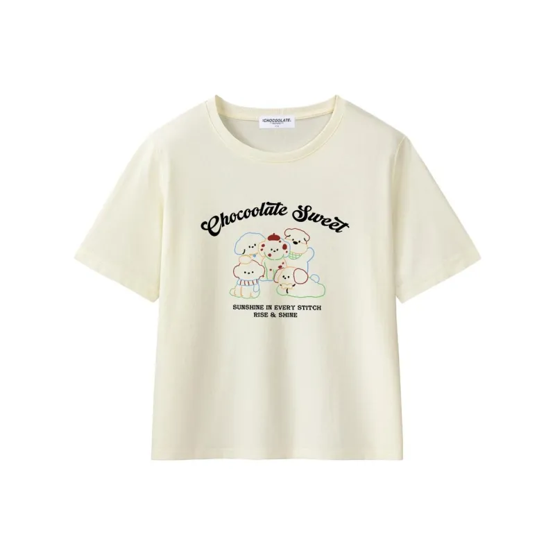  CHOCOOLATE T Shirts Women's-1
