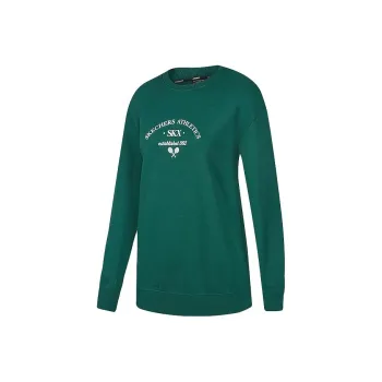 Skechers Sweatshirts Women's Yellow Pine Green/02A2