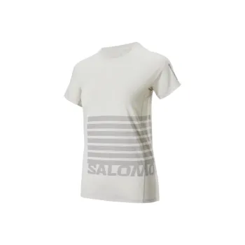 SALOMON SENSE AERO T Shirt Women's Earth Gray