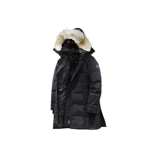 Canada Goose Down Jacket Winter Women's Dark Blue