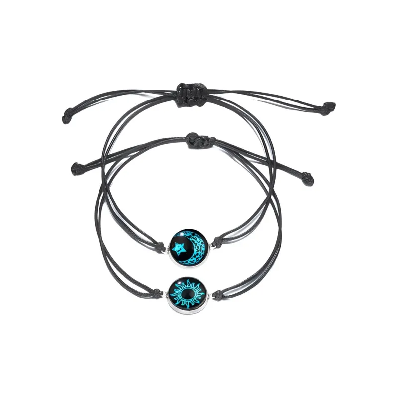 MIDNIGHT MOMENT Alloy Rope Bracelets Unisex-17