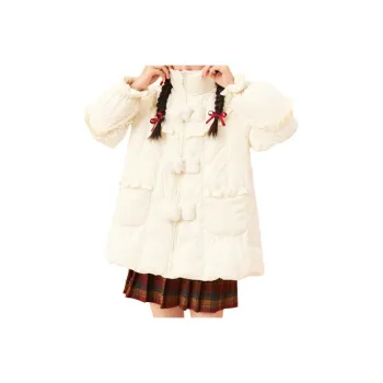 ZIHAN Down Jacket Women's Beige Gold