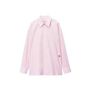 Alexander Wang Logo Embroidered Buttoned Shirt