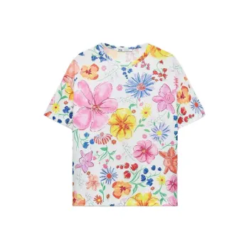 ZARA T-Shirts Women's Print