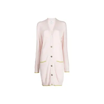 Barrie Button up Cashmere Cardi coat