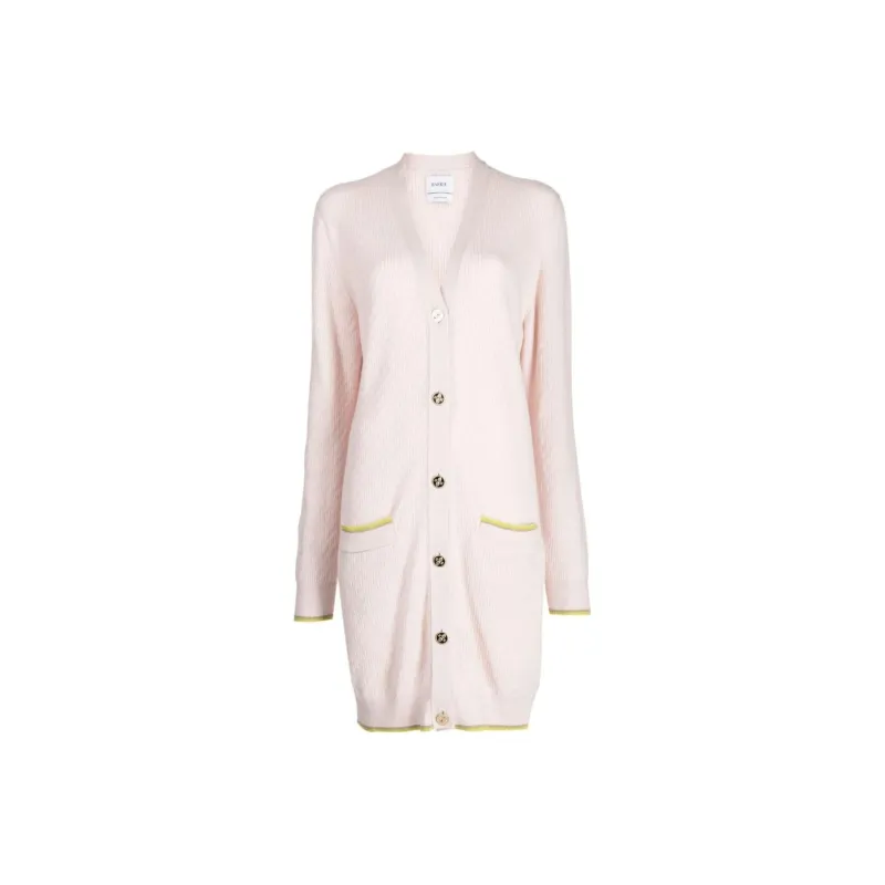 Barrie Button up Cashmere Cardi coat-0