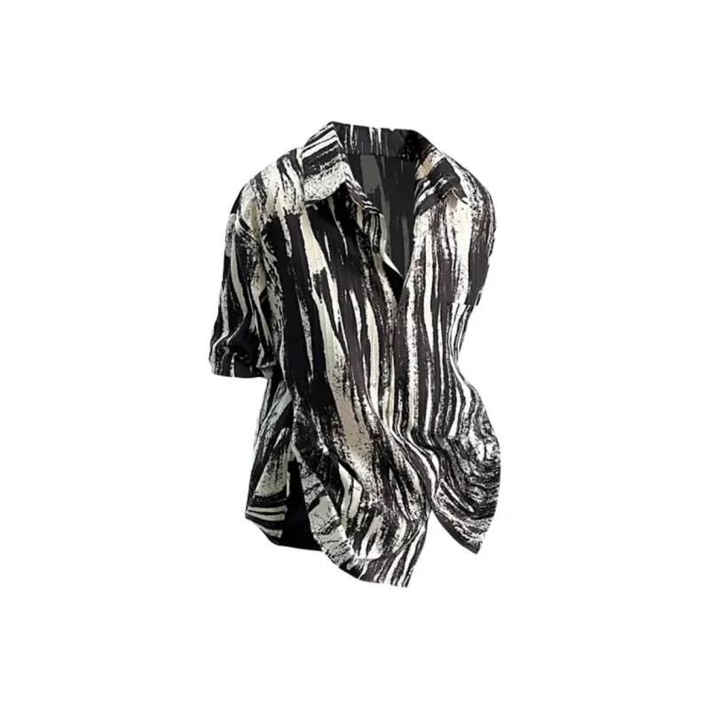 WELTER EXPERIMENT Shirt Unisex Classic Black & White Color Scheme-0