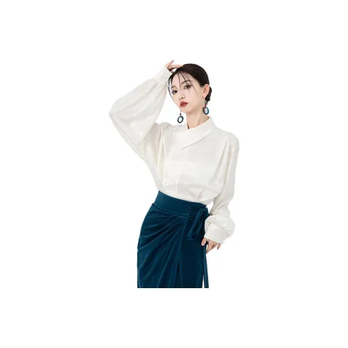 Anytime Shirts Women's Cloud Cyan