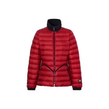 Burberry Down Jackets Women's Deep Red